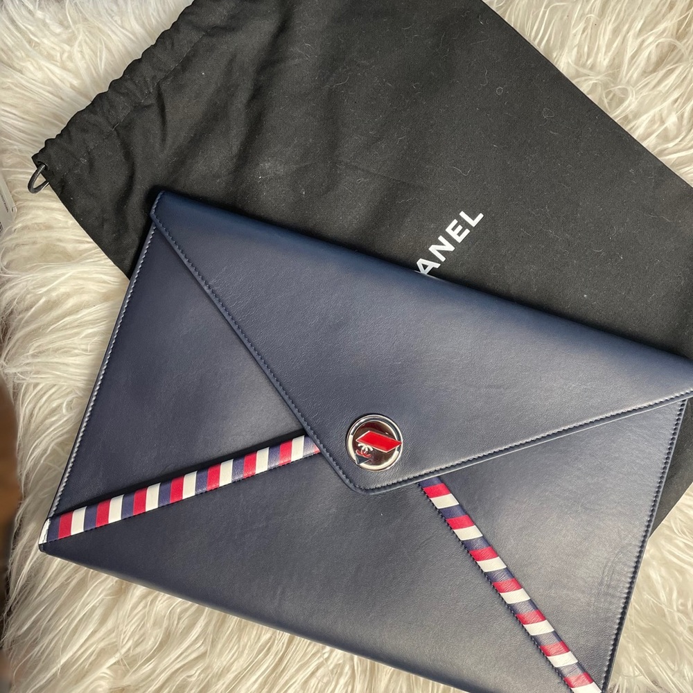 Chanel Airlines Envelope Clutch